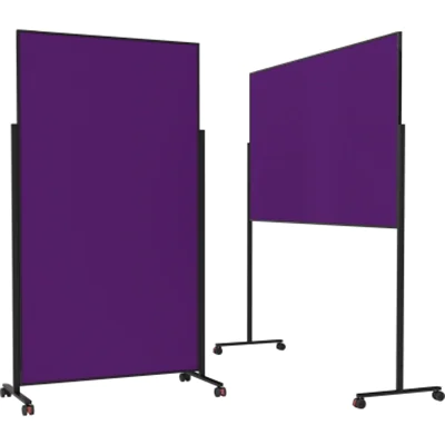 magnetoplan® Moderationstafel Design VarioPin Maße der Oberfläche: 100 x 180 cm (B x H) Filz violett