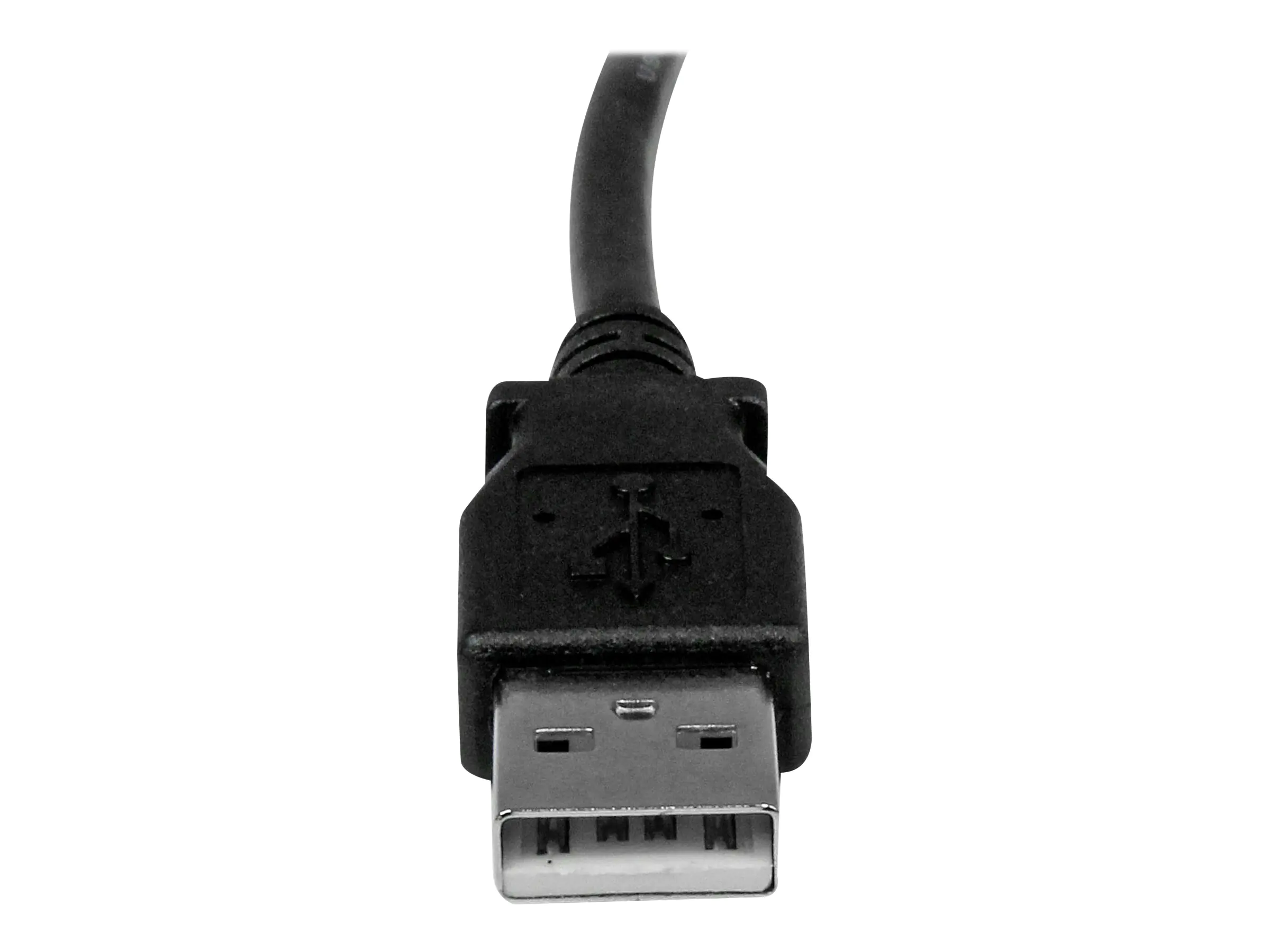 StarTech 3m USB 2.0 A auf B Kabel rechts gewinkelt - St/St - USB Druckerkabel - USB-Kabel - USB Typ B (M) zu USB (M) - USB 2.0 - 3 m - 90° Stecker - Schwarz