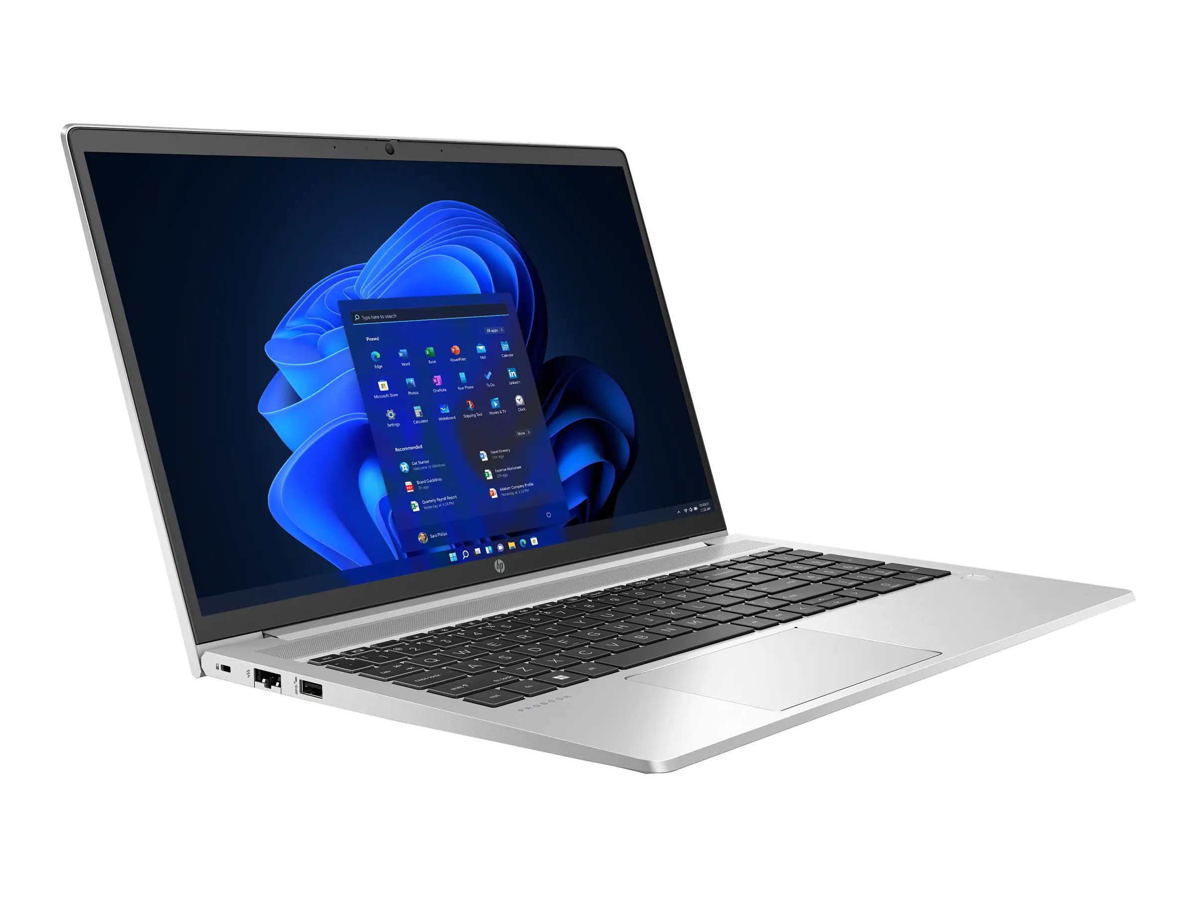 HP ProBook 450 G9 Notebook - Wolf Pro Security - Intel Core i5 1235U / 1.3 GHz - Win 11 Pro - Iris Xe Graphics - 16 GB RAM - 512 GB SSD NVMe, HP Value - 39.6 cm (15.6") 1920 x 1080 (Full HD) - 802.11a/b/g/n/ac/ax (Wi-Fi 6E) - kbd: Deutsch - mit HP 2
