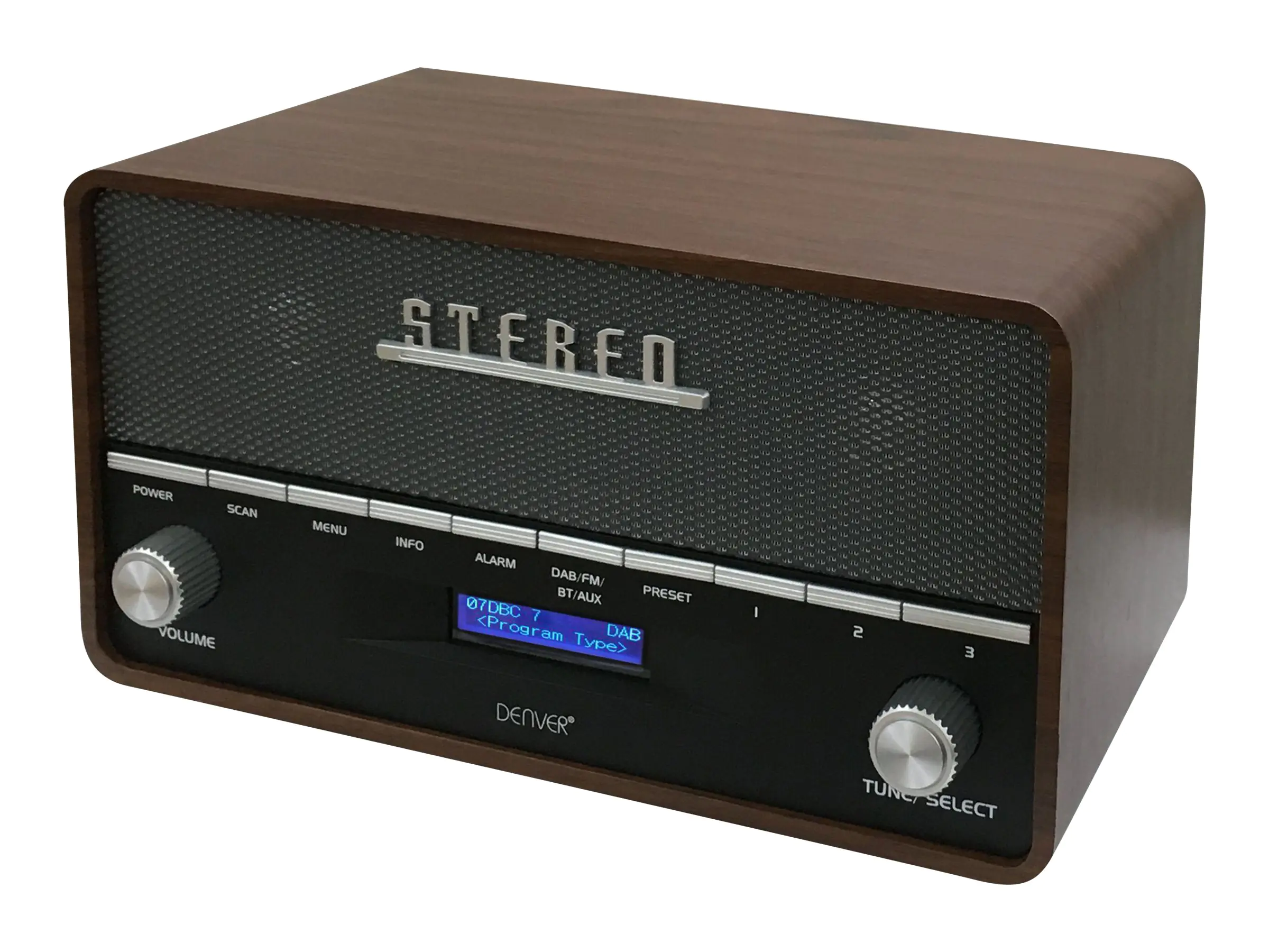 DENVER DAB-36 - Tragbares DAB-Radio - 10 Watt