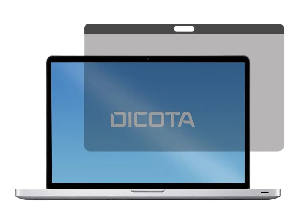 Dicota Secret - Blickschutzfilter für Notebook - 2-Wege - 38.1 cm (15") - Schwarz - für Apple MacBook Pro 15.4" (Early 2011, Early 2013, Early 2015, Late 2011, Late 2013, Mid 2012, Mid 2014, Mid 2015)
