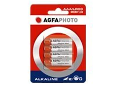AgfaPhoto - Batterie 4 x AAA - Alkalisch AgfaPhoto - Batterie 4 x AAA - Alkalisch