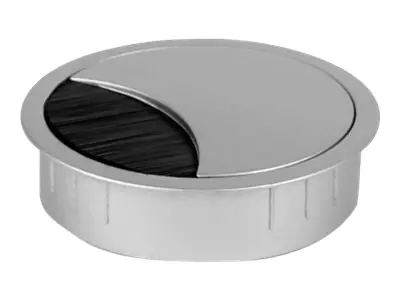 Bachmann Loop Round - Kabelbuchse - Stainless Steel Look Bachmann Loop Round - Kabelbuchse - Stainless Steel Look