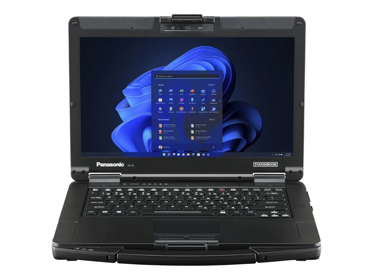 Panasonic Toughbook 55 - Robust - Intel Core i5 1345U - Win 11 Pro - Intel Iris Xe Grafikkarte - 16 GB RAM - 512 GB SSD NVMe, TCG Opal Encryption - 35.6 cm (14") 1366 x 768 (HD) - Wi-Fi 6E, Bluetooth - kbd: Deutsch Panasonic Toughbook 55 - Robust - Intel Core i5 1345U - Win 11 Pro - Intel Iris Xe Grafikkarte - 16 GB RAM - 512 GB SSD NVMe, TCG Opal Encryption - 35.6 cm (14") 1366 x 768 (HD) - Wi-Fi 6E, Bluetooth - kbd: Deutsch
