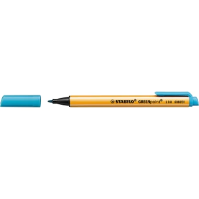 STABILO Feinschreiber GREENpoint 6088/51 0,8mm türkis STABILO Feinschreiber GREENpoint 6088/51 0,8mm türkis