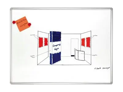 Franken Whiteboard Pro SC8206 240x120cm magnethaftend ws
