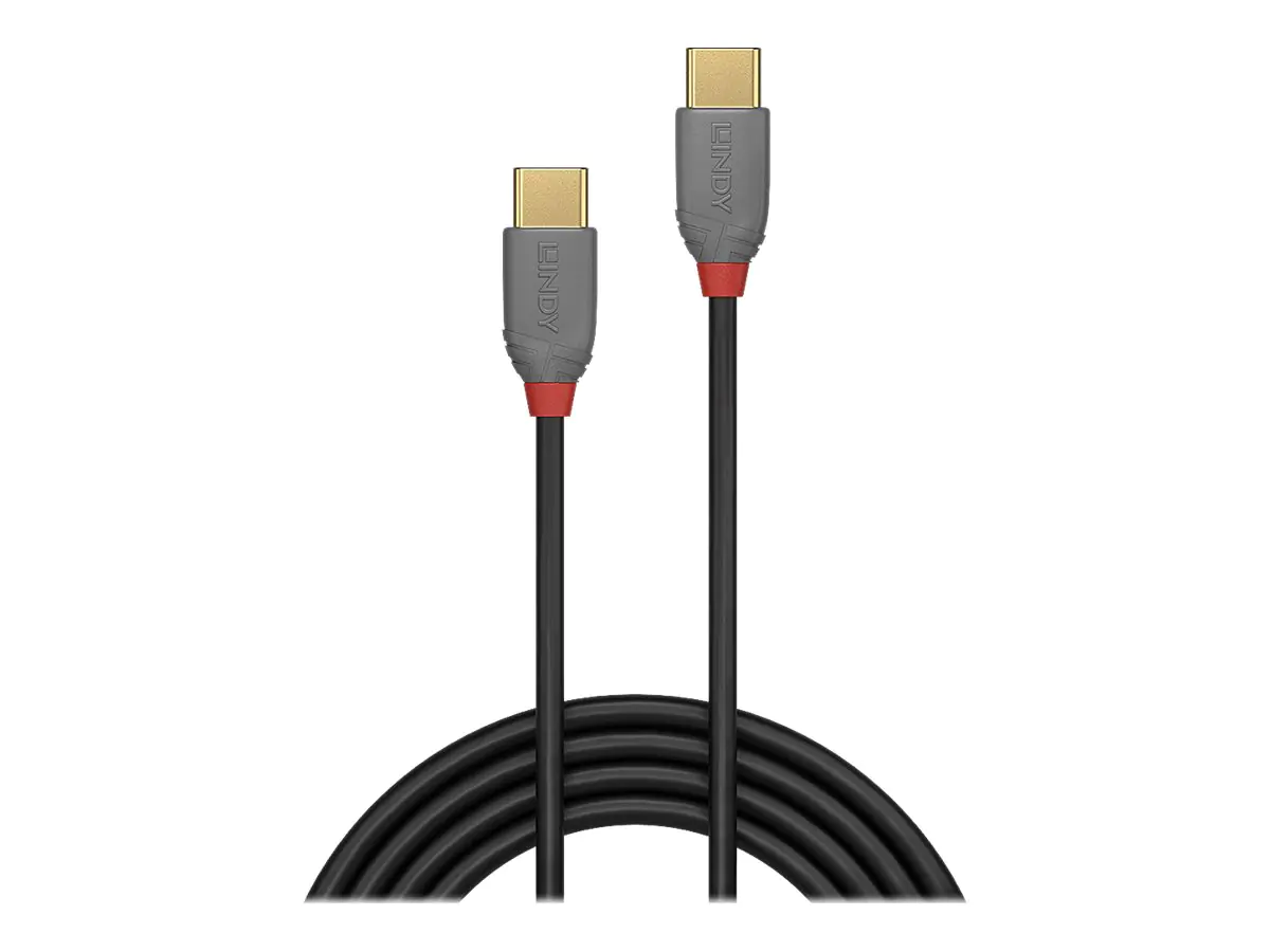 Lindy CROMO - USB-Kabel - 24 pin USB-C (M) zu 24 pin USB-C (M) - USB 2.0 - 3 m Lindy CROMO - USB-Kabel - 24 pin USB-C (M) zu 24 pin USB-C (M) - USB 2.0 - 3 m