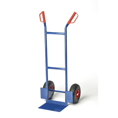 pro-bau-tec Sackkarre Junior Luft 46 x 117,5 x 48 cm (B x H x L) 200kg Stahl, pulverbeschichtet blau pro-bau-tec Sackkarre Junior Luft 46 x 117,5 x 48 cm (B x H x L) 200kg Stahl, pulverbeschichtet blau