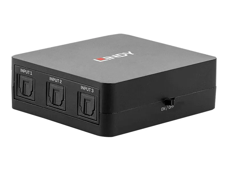 Lindy - Audio-Splitter - 3 x TOSLINK - Desktop