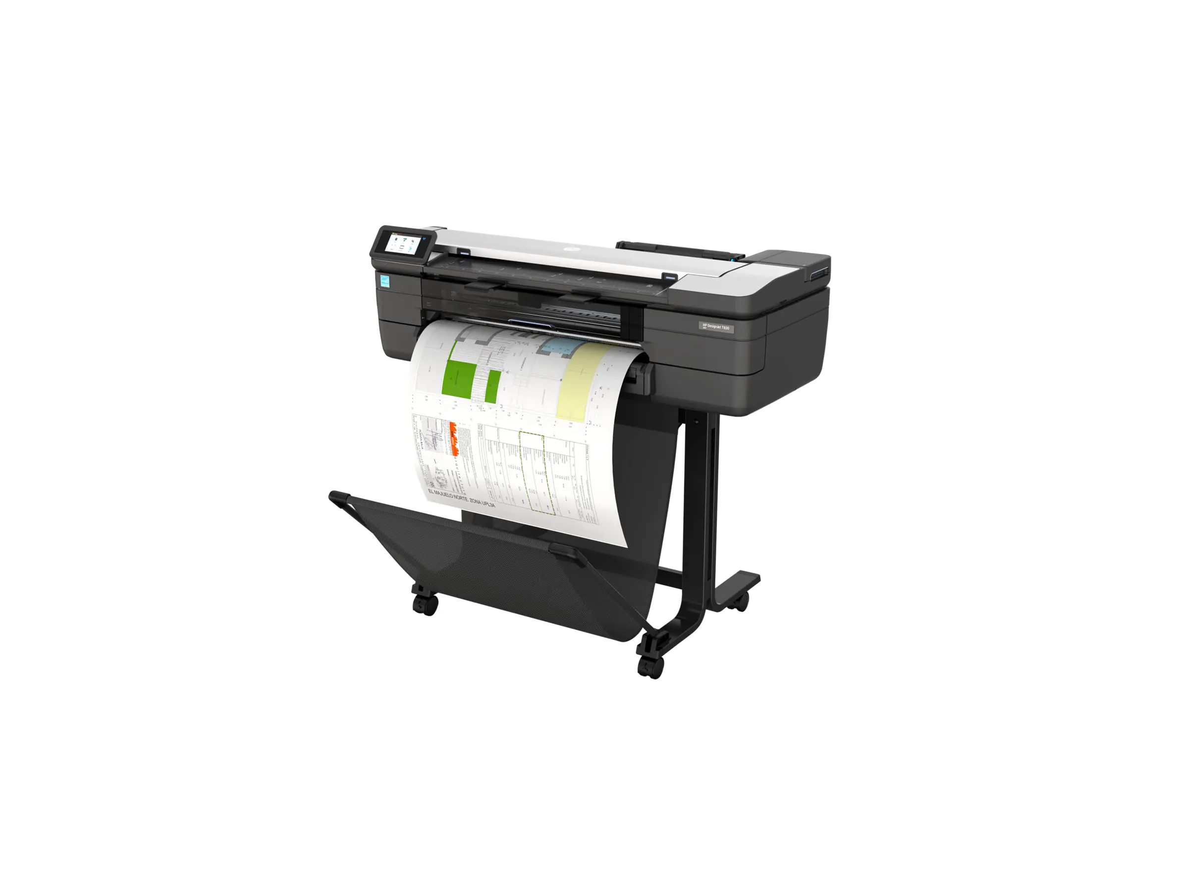 HP DesignJet T830 - 610 mm (24") Multifunktionsdrucker - Farbe - Tintenstrahl - 610 x 2770 mm (Original) F9A28D#B19