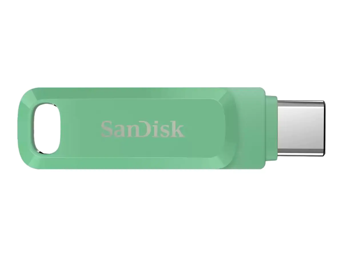 SanDisk Ultra Dual Drive Go - USB-Flash-Laufwerk - 128 GB - USB 3.2 Gen 1 / USB-C - absinthe green SanDisk Ultra Dual Drive Go - USB-Flash-Laufwerk - 128 GB - USB 3.2 Gen 1 / USB-C - absinthe green