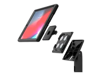 Compulocks Universal Tablet Magnetic Mount, VESA Compatible - Montagekomponente (magnetische Befestigung) - für Tablett - verriegelbar - Schwarz - Montageschnittstelle: VESA - Standfußmontage - für P/N: 1050MAAW