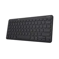 Trust Lyra - Tastatur - kompakt - kabellos - USB, Bluetooth, 2.4 GHz - Deutsch - Schwarz Trust Lyra - Tastatur - kompakt - kabellos - USB, Bluetooth, 2.4 GHz - Deutsch - Schwarz