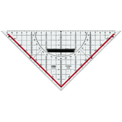 M+R Zeichendreieck 23250100 25cm Skala rot M+R Zeichendreieck 23250100 25cm Skala rot