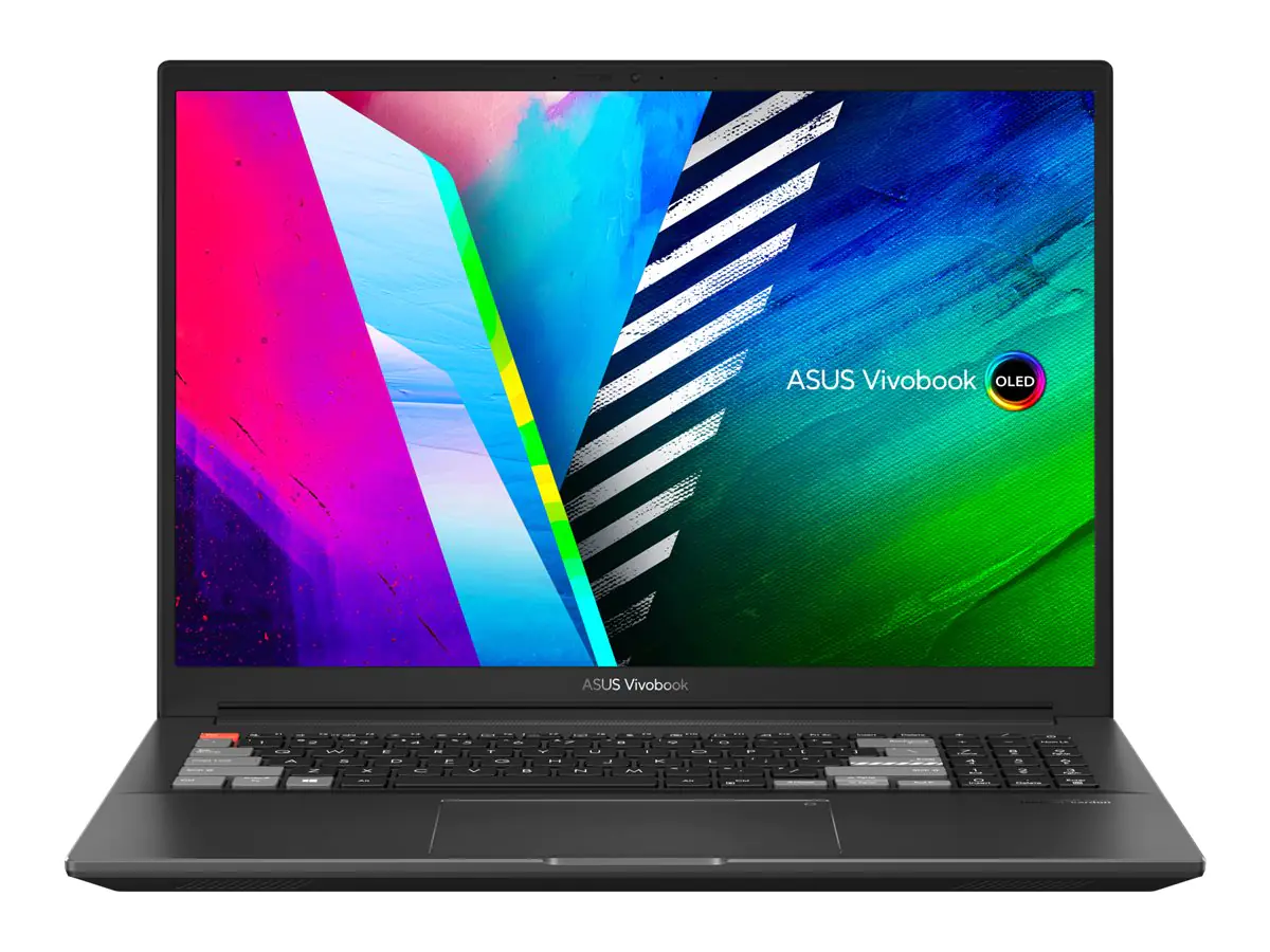 ASUS Vivobook Pro 16X OLED M7600RE-L2028W - AMD Ryzen 9 6900HX / 3.3 GHz - Win 11 Home - GF RTX 3050 Ti - 32 GB RAM - 1 TB SSD NVMe - 40.6 cm (16") OLED 3840 x 2400 (WQUXGA) - Wi-Fi 6 - 0°black - kbd: Niederländisch