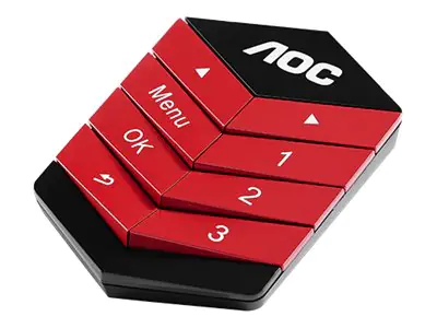 AOC Gaming AG271QG - AGON Series - LED-Monitor - Gaming - 68.6 cm (27") - 2560 x 1440 QHD @ 165 Hz - IPS - 350 cd/m² - 1000:1 - 4 ms - HDMI, DisplayPort - Lautsprecher - Schwarz, Rot