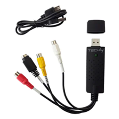 Techly Audio-Video-Grabber CVBS-USB - Audio/Multimedia - Digital/Daten