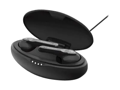 Belkin SoundForm Move - True Wireless-Kopfhörer mit Mikrofon - im Ohr - Bluetooth - Schwarz