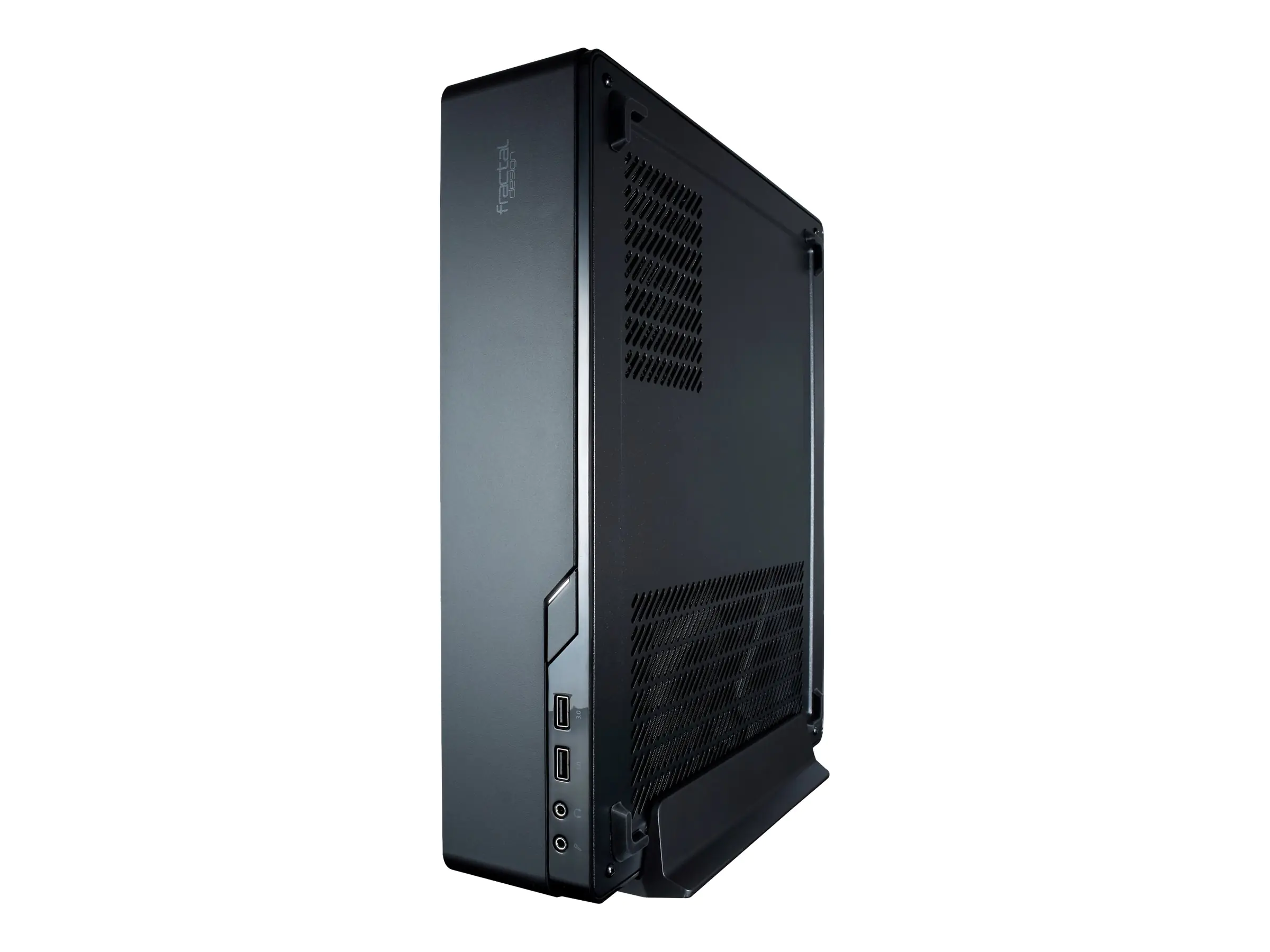 Fractal Design Node 202 - Kompaktes Chassis - Mini-ITX 450 Watt (SFX12V) - Schwarz - USB/Audio
