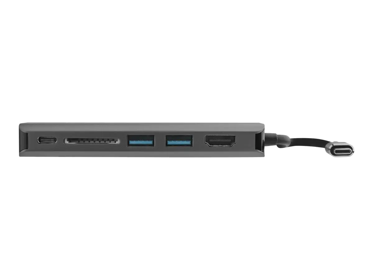 StarTech USB C Multiport Adapter mit HDMI - 4K - Mac/ Windows - SD Kartenleser - USB C zu USB 3.0 Hub - 2x USB-A 1x USB-C - 60W PD 3.0 - Aktualisierte Version des DKT30CSDHPD (DKT30CSDHPD3) - Dockingstation - USB-C - 1GbE - für P/N: ARMPIVOTE2, FPPNE