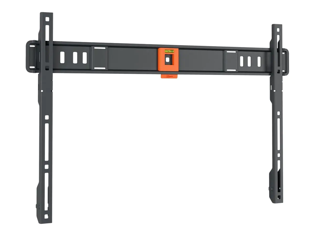 Vogel’s QUICK Fixed TVM 1605 - Befestigungskit (Wandmontage, 2 Montagestreifen) - für LCD-Display - Stahl - Schwarz - Bildschirmgröße: 101.6-254 cm (40"-100")