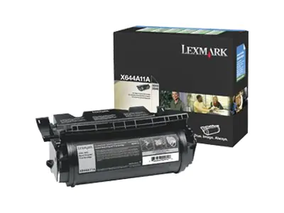 Lexmark Schwarz - original - Tonerpatrone LRP X644A11E