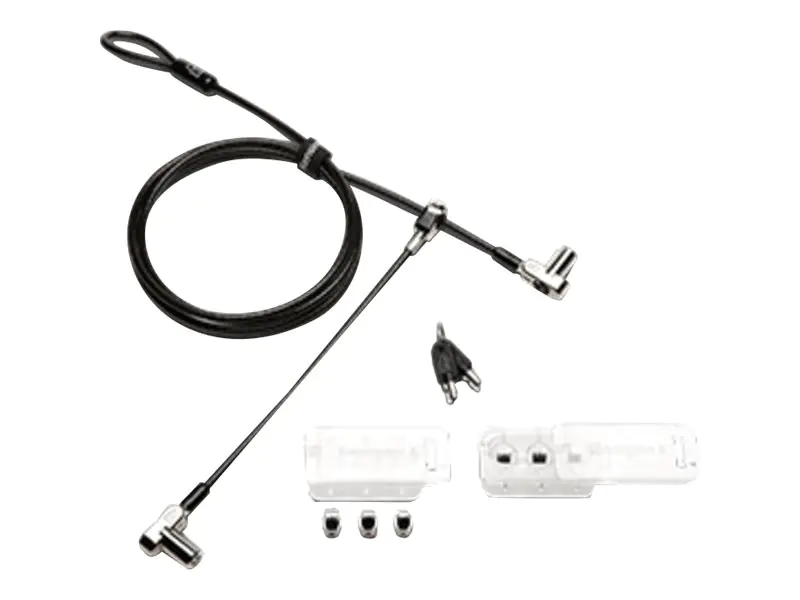 Kensington Universal 3-in-1 Keyed Cable Lock - Twin Lockheads - Sicherheitskabelschloss - 1.8 m Kensington Universal 3-in-1 Keyed Cable Lock - Twin Lockheads - Sicherheitskabelschloss - 1.8 m