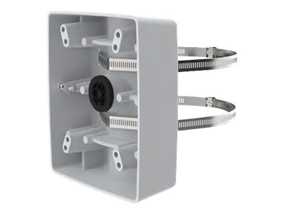 AXIS T91B57 - Stangenbefestigungskit - Pfosten montierbar - Innenbereich, Außenbereich - weiß - für AXIS A9188-VE, Q6318-LE 50, T91G61, T91H61, T98A15-VE, T98A16-VE, T98A17-VE, T98A18-VE