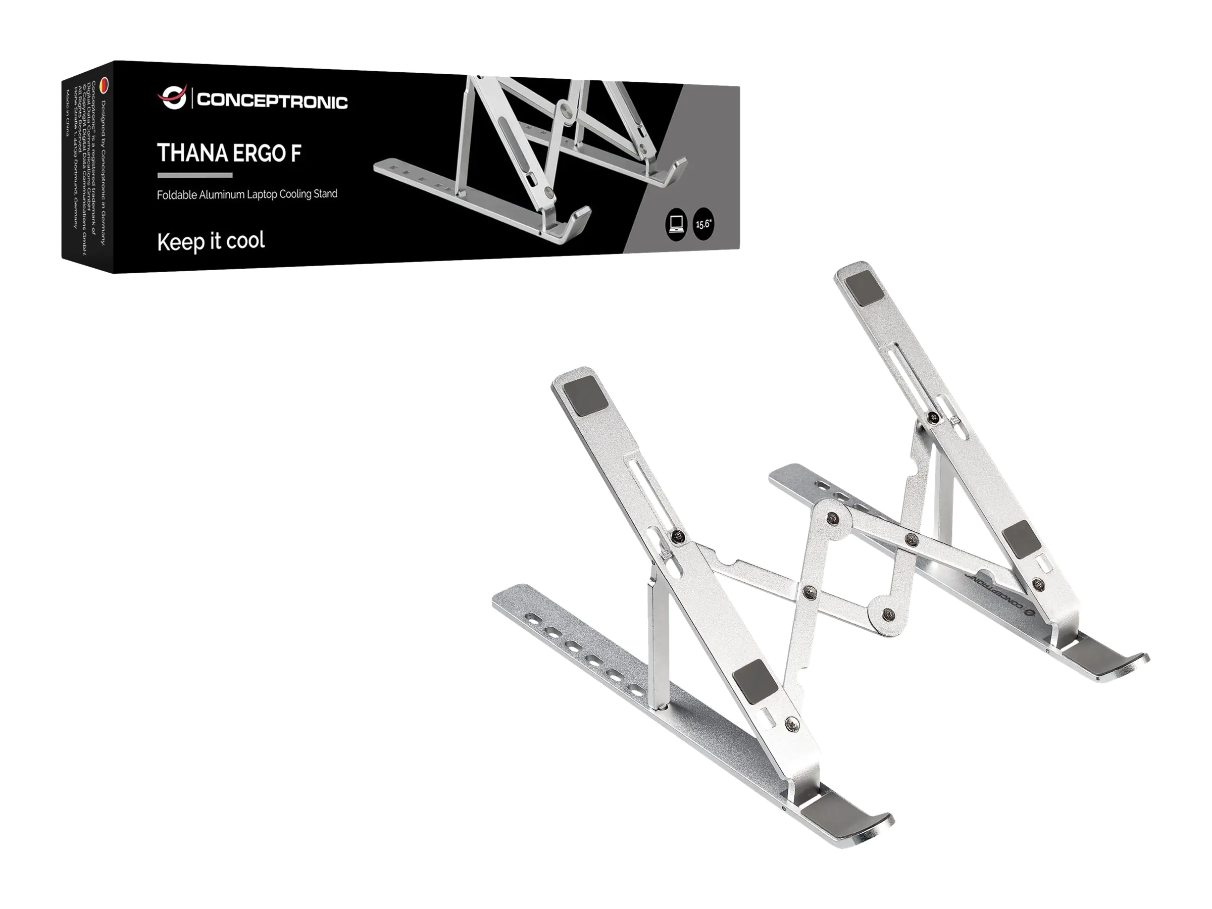 Conceptronic THANA ERGO F - Notebook-Ständer - 39.6 cm (15.6")