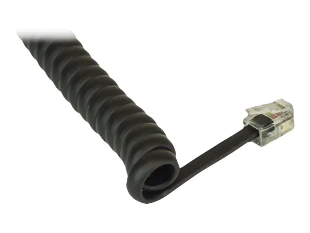 InLine - Telefonkabel - RJ-10 (S) zu RJ-10 (S) - 4 m - Schwarz