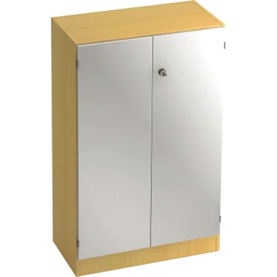 Hammerbacher Flügeltürenschrank V6550/6/S/SG 3OH buche/silber Hammerbacher Flügeltürenschrank V6550/6/S/SG 3OH buche/silber