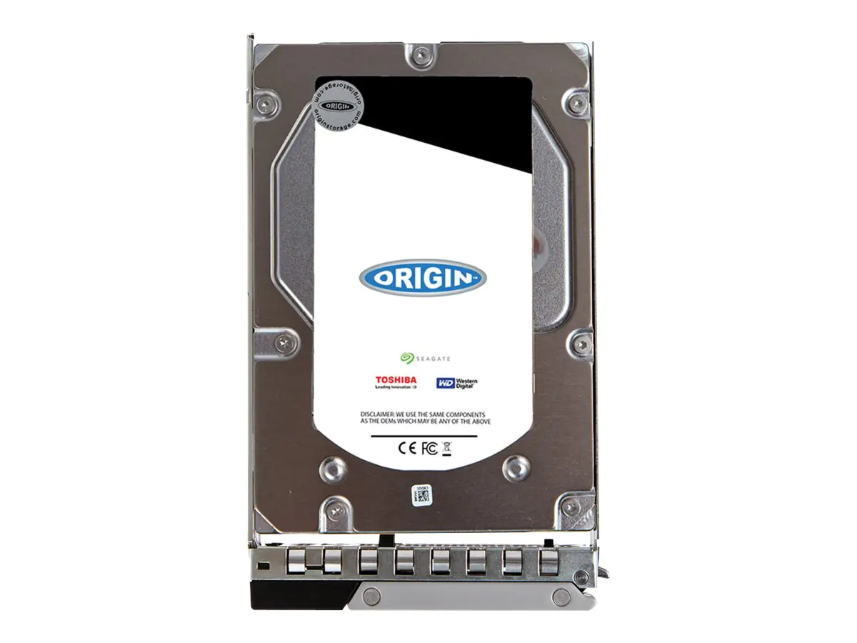 Origin Storage - Festplatte - 2 TB - Hot-Swap - 3.5" (8.9 cm) - SAS 12Gb/s - NL - 7200 rpm - für Dell EMC PowerEdge R440, R540 (3.5"), R640 (3.5"), R740 (3.5"), R740xd (3.5"), R940 (3.5")