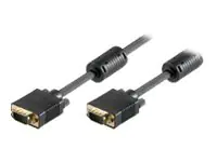 wentronic - VGA-Kabel - HD-15 (VGA) (M) zu HD-15 (VGA) (M) - 2 m - Schwarz