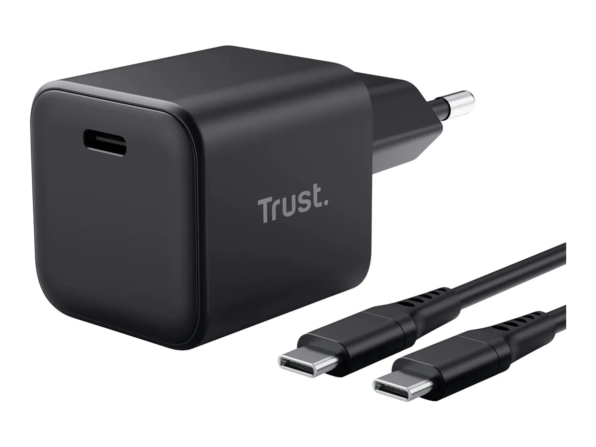 Trust Maxo - Netzteil - ultra-klein - 64 watt - Power Delivery 3.0 + PPS (USB-C) 26046
