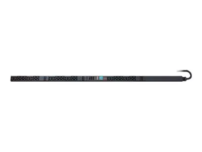 APC Metered Rack PDU - Stromverteilungseinheit (Rack - einbaufähig) - Wechselstrom 400 V - 22 kW - 3 Phasen - RS-232, USB, Ethernet 10/100 - Eingabe, Eingang IEC 60309 3P+N+E - Ausgangsanschlüsse: 42 (12 x IEC 60320 C19, 30 x IEC 60320 C13) - 0U - Full Re