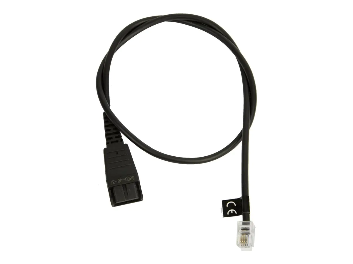 Jabra - Headset-Kabel - RJ-11 männlich zu Quick Disconnect männlich