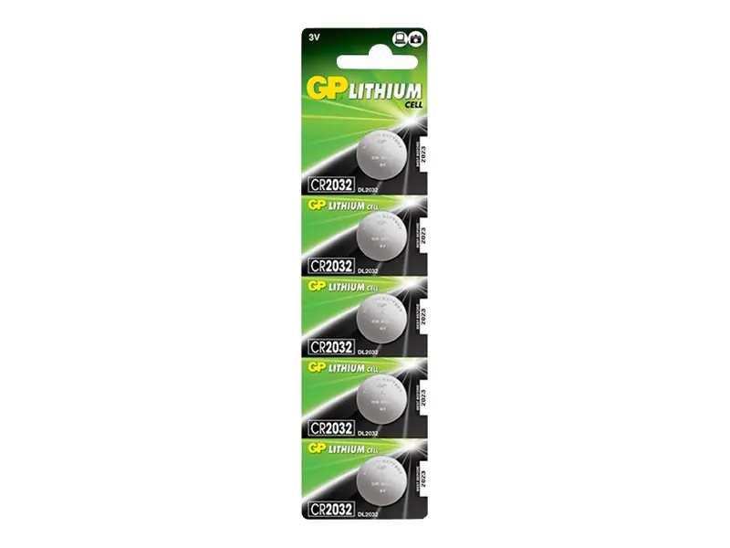 GP Battery 5 x CR2032 - Li - 210 mAh 060.2032C5