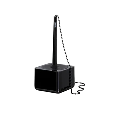 HAN Kugelschreiberständer i-Line 17651-13 Höhe 153mm Kugelkette sw HAN Kugelschreiberständer i-Line 17651-13 Höhe 153mm Kugelkette sw