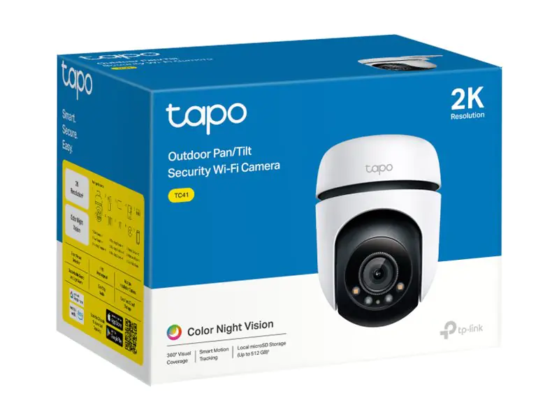 TP-LINK Tapo TC41 V1 - Netzwerk-Überwachungskamera - schwenken / neigen -
