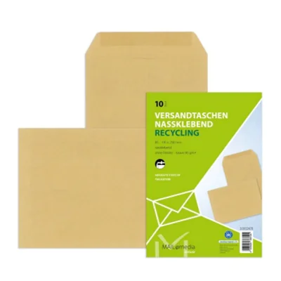 MAILmedia Versandtasche 30002476 B5 nk 90g braun 50St./Pack. MAILmedia Versandtasche 30002476 B5 nk 90g braun 50St./Pack.