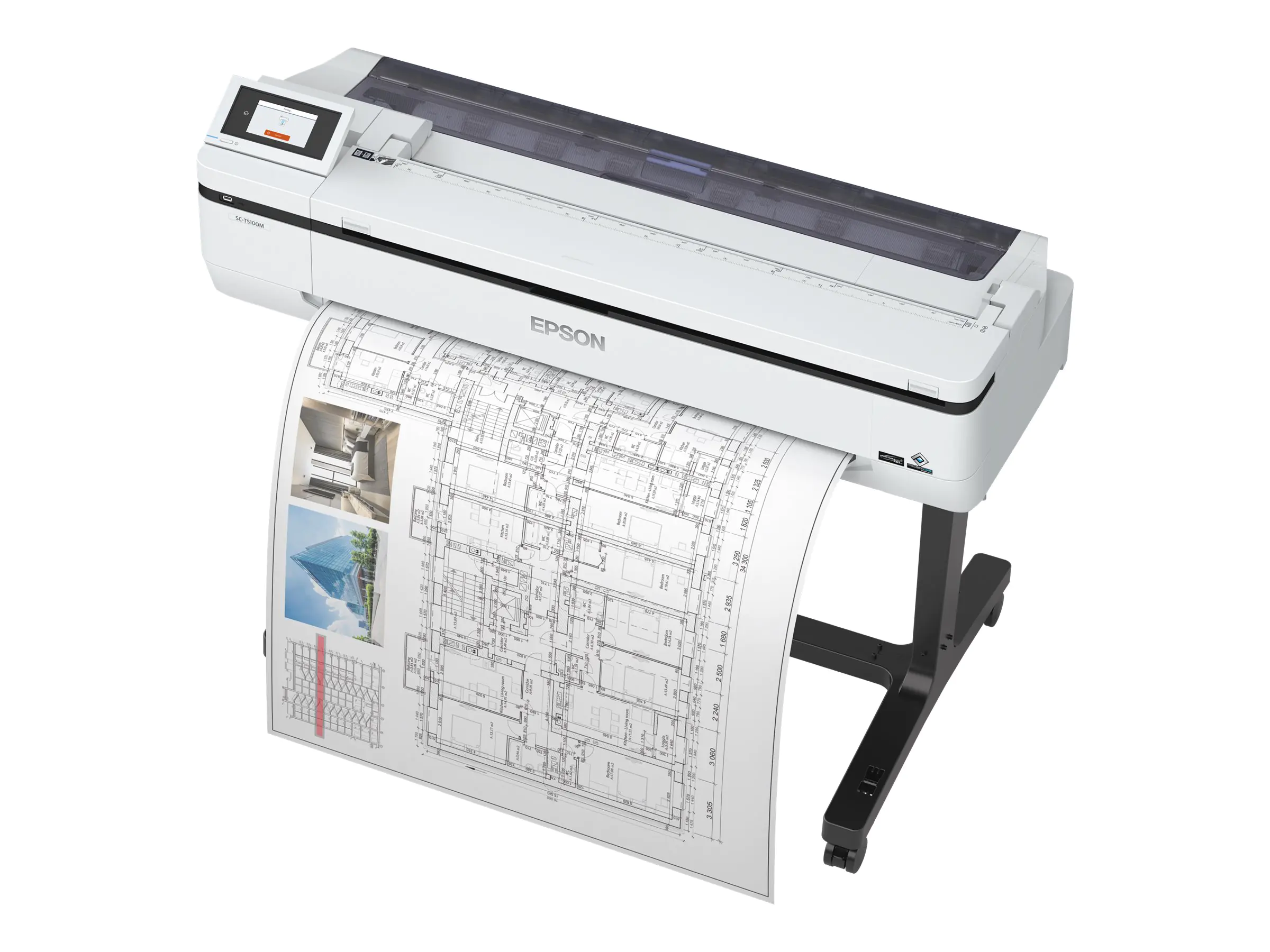 Epson SureColor SC-T5100M - 914 mm (36") Multifunktionsdrucker - Farbe - Tintenstrahl - Rolle (91,4 cm) C11CJ54301A0