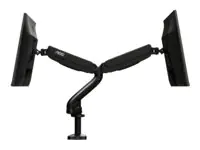 AOC AD110D0 - Befestigungskit - einstellbarer Arm - für 2 LCD-Displays - Aluminiumlegierung - Schwarz - Bildschirmgröße: bis zu 68,6 cm (bis zu 27 Zoll)