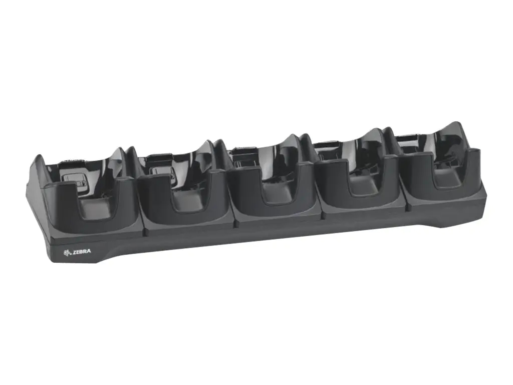 Zebra 5Slot Charge Only Cradle - Handheld-Ladestation - Ausgangsanschlüsse: 5 - für Zebra TC8000, TC8000 Premium, TC8000 Standard, TC8300