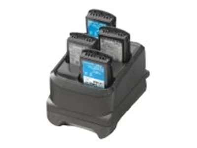 Zebra 4-slot battery charger - Batterieladegerät - für Zebra MC3300 Premium, MC3300 Premium Plus, MC3300 Standard Zebra 4-slot battery charger - Batterieladegerät - für Zebra MC3300 Premium, MC3300 Premium Plus, MC3300 Standard