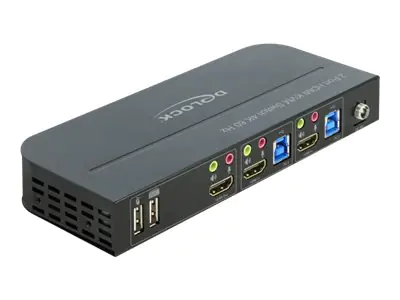 Delock HDMI KVM Switch 4K 60 Hz with USB 3.0 11481