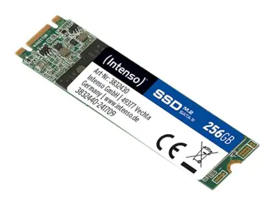 Intenso TOP - 256 GB SSD - intern - M.2 2280 - SATA 6Gb/s Intenso TOP - 256 GB SSD - intern - M.2 2280 - SATA 6Gb/s
