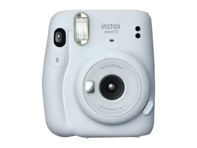 Fuji Instax Mini 11 - Sofortbildkamera - Objektiv: 60 mm - instax mini Ice White