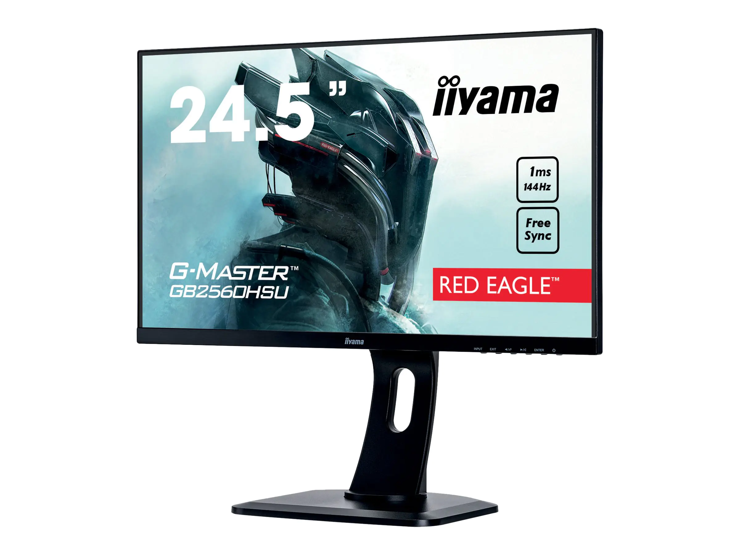 iiyama G-MASTER Red Eagle GB2560HSU-B1 - LED-Monitor - 62.2 cm (24.5")