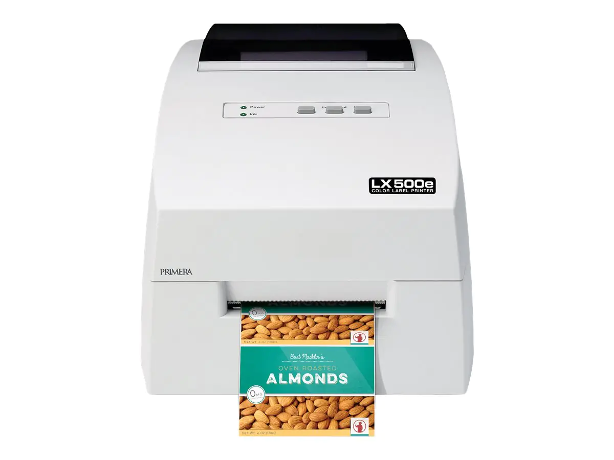 Primera LX500e - Etikettendrucker - Farbe - Tintenstrahl - Rolle (10,8 cm) - 4800 x 1200 dpi - USB - Schneider