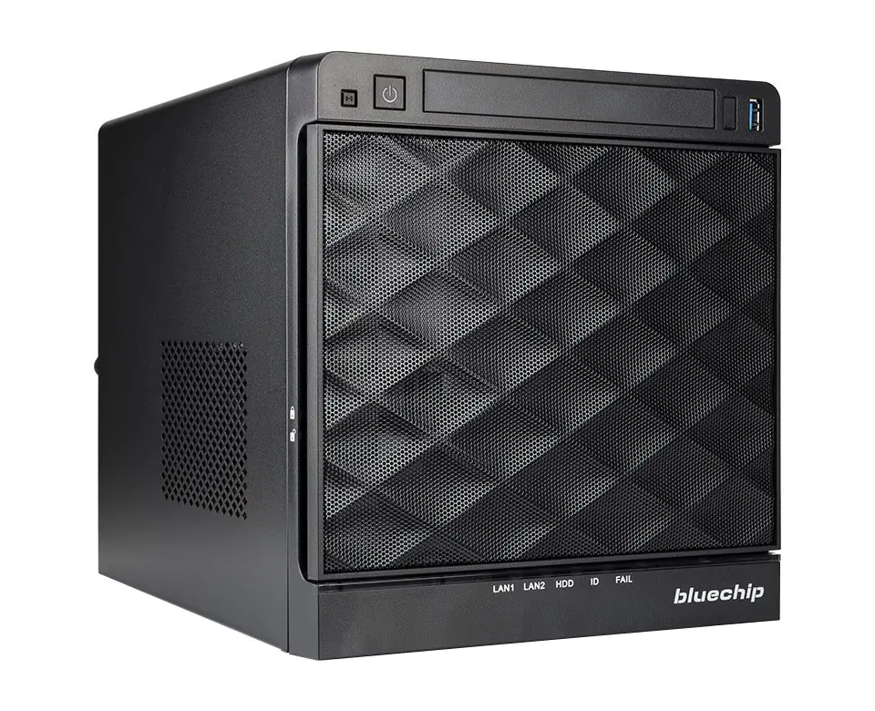 bluechip SERVERline T30338a Silent/Quiet-Server, Cube, Intel® Xeon® 6315P Prozessor / bis zu 5.20 GHz, 32 GB DDR5, 2 x 960 GB SSD, 2 x Gigabit Ethernet 850686